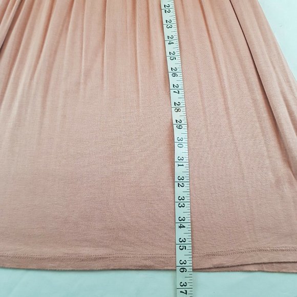 Sopranos Dress Size Medium Size M  Pink Embroidery Stretched Short Sleeve Womens - Picture 11 of 12